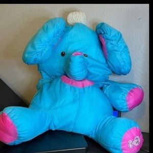 PlushVintage 1987 Fisher Price Puffalump Elephant